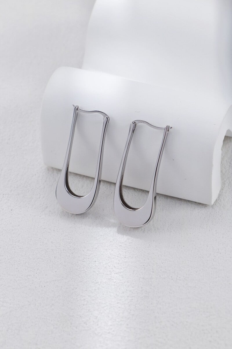 Chain-Earrings-Silver