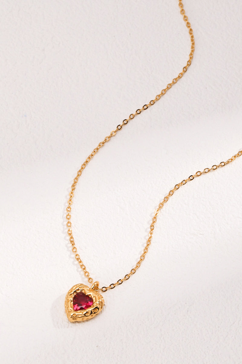 Delicate-Necklace-Red