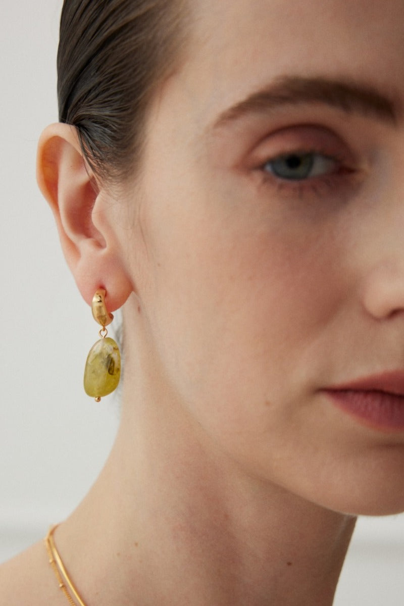 Drop-Earrings-Synthetic-Resin-Stone
