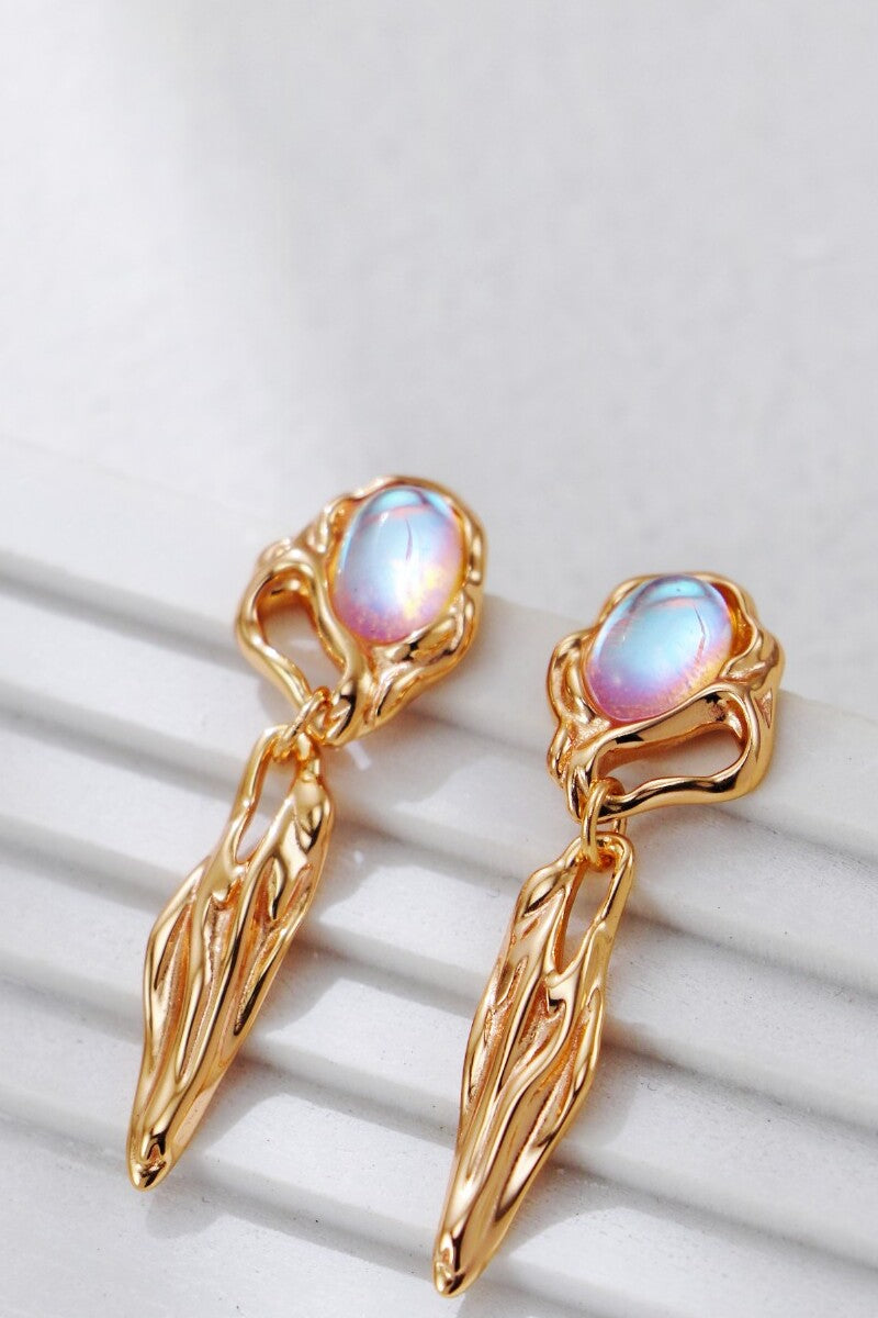 Pendant-Earrings-Gold