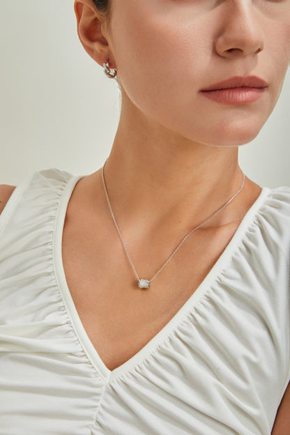 925-Silver-Necklace-Vintage-Gold-Inlaid-Zirconia