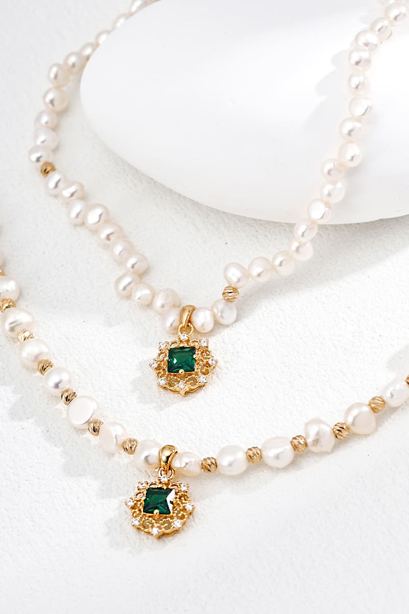 925-Silver-Pearl-Set-Beaded-Jewelry