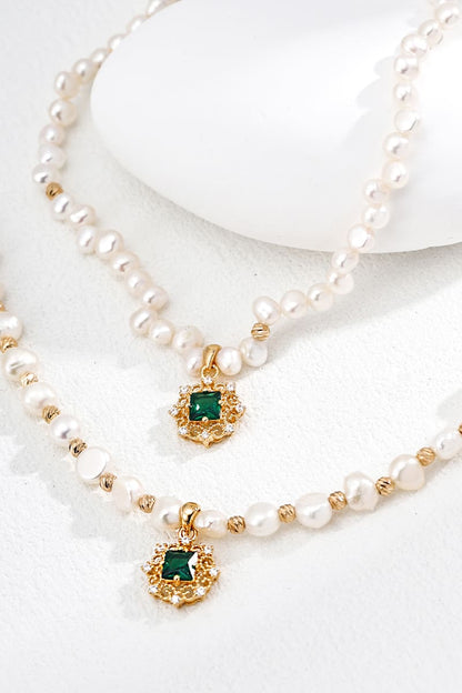 925-Silver-Pearl-Set-Beaded-Jewelry