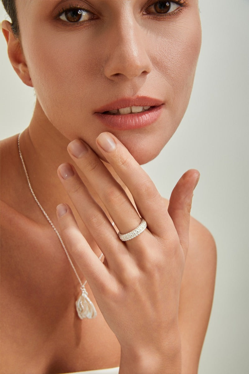 925-Silver-Rings-Pearl-Shell-Beads