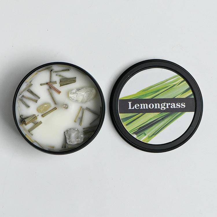 Aromatherapy-Candle-Lemongrass