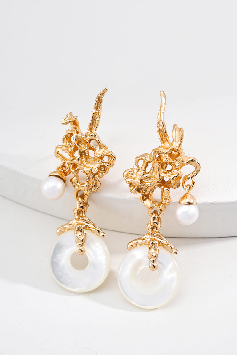 Chinese-Hairpin-Earring-Gold
