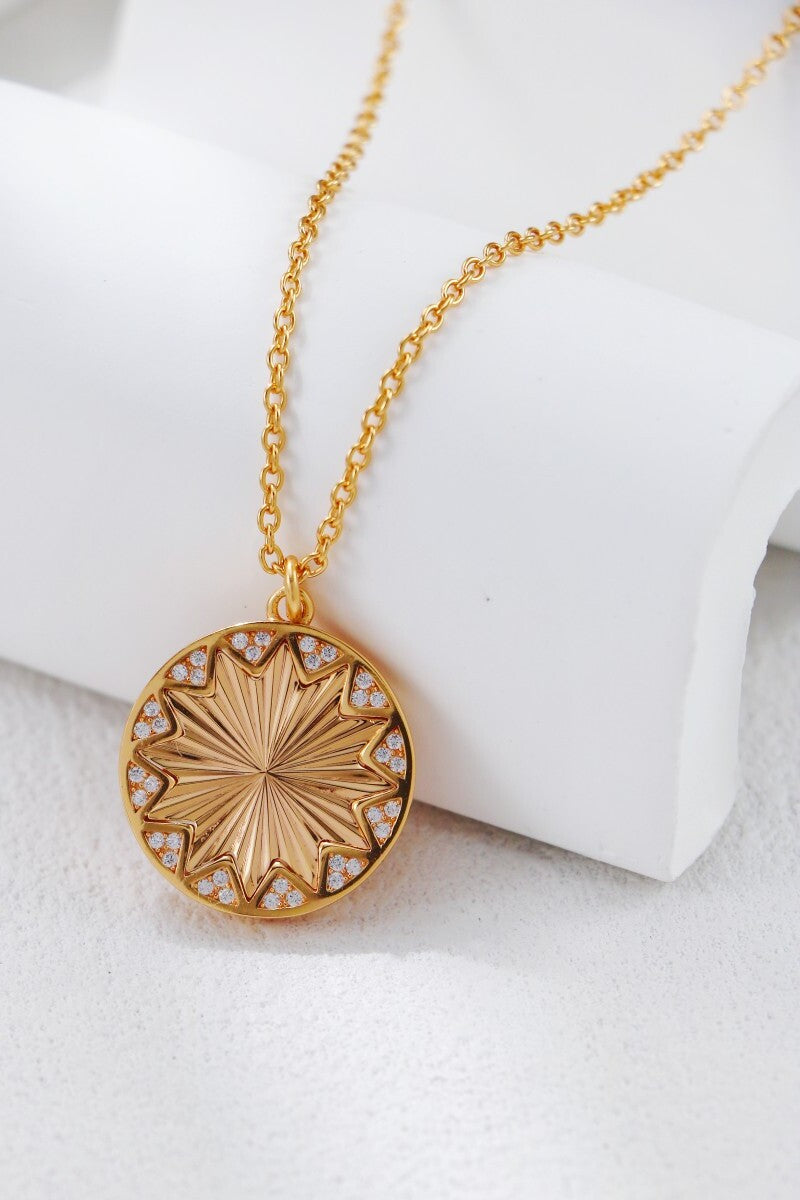 Circle-Necklace-Gold