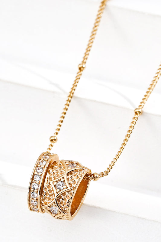 Dainty-Necklace-925-Silver-Zircon-Pendant