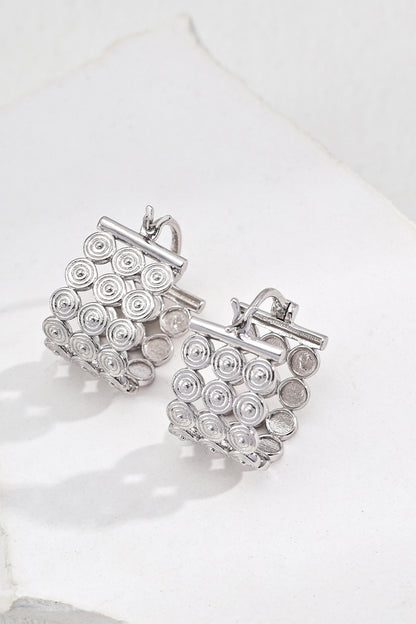 Designer-earrings-Silver