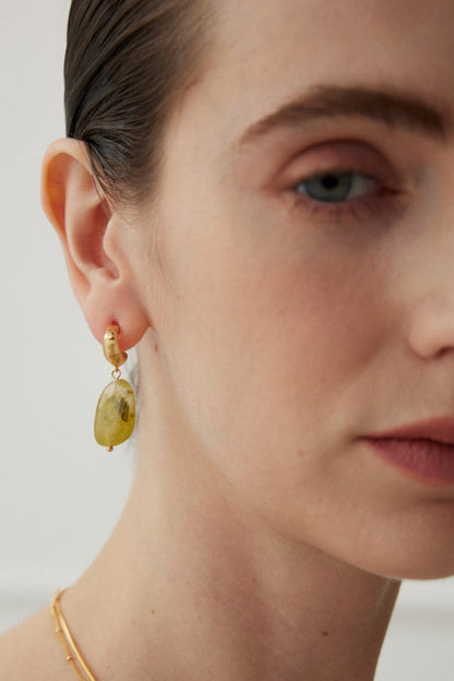 Drop-Earrings-Synthetic-Resin-Stone