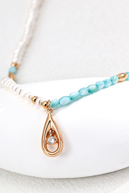 Fashion-Pearl-Silver-Pendant-Necklace