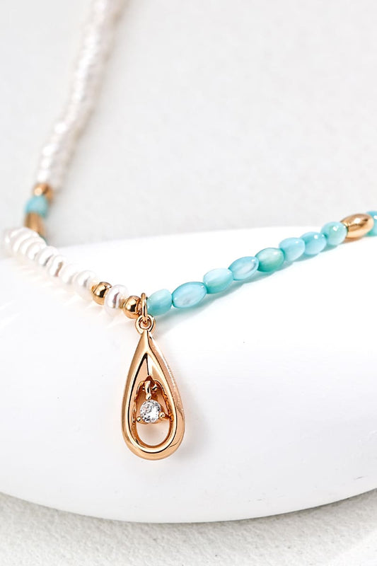 Fashion-Pearl-Silver-Pendant-Necklace