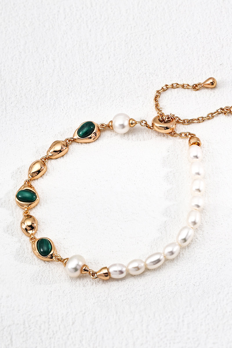 Malachite-Gemstone-Beaded-Bracelet-Detail-1