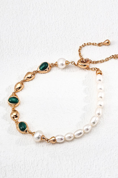 Malachite-Gemstone-Beaded-Bracelet-Detail-1