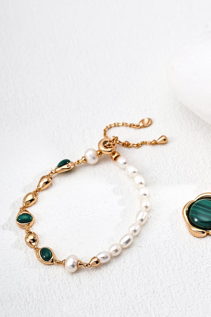 Malachite-Gemstone-Beaded-Bracelet-Detail-2