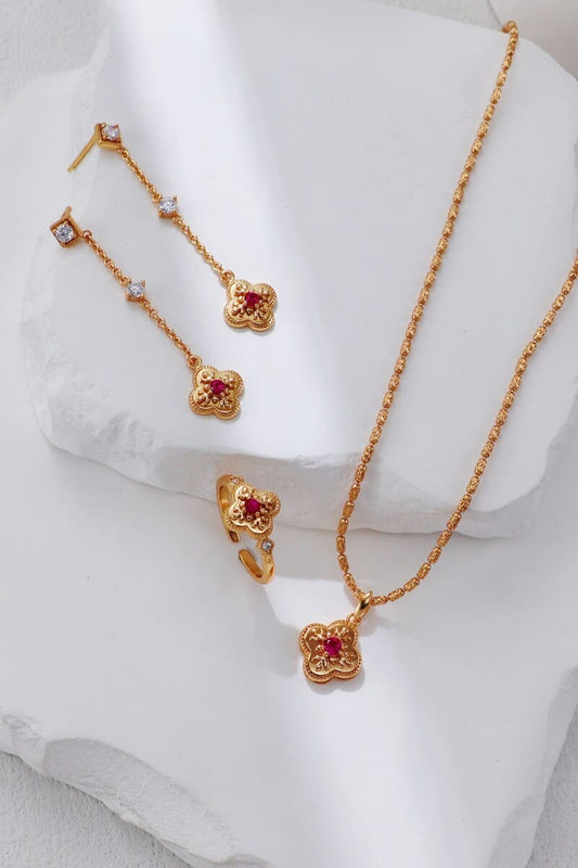 Jewelry-For-Women-925-Silver-Vintage-Zircon