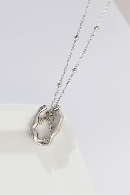 Layered-Necklace-Silver