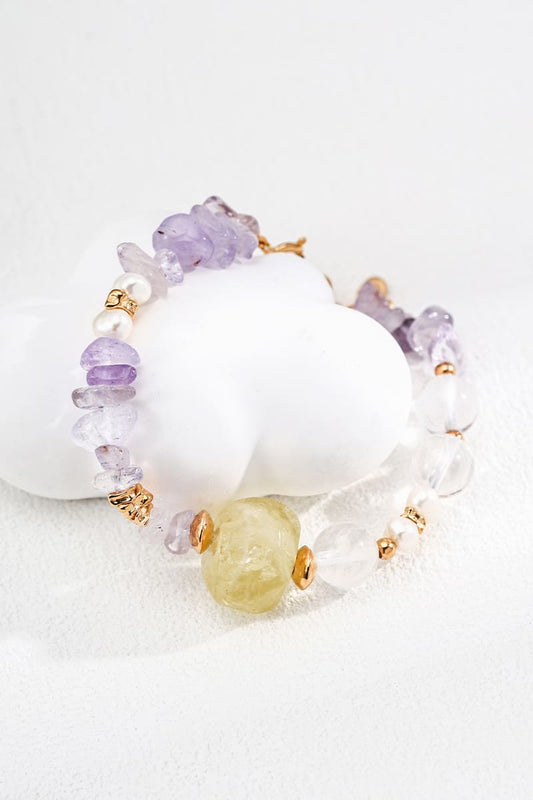 Multicolor-Crystal-925-Silver-Bead-Bracelet