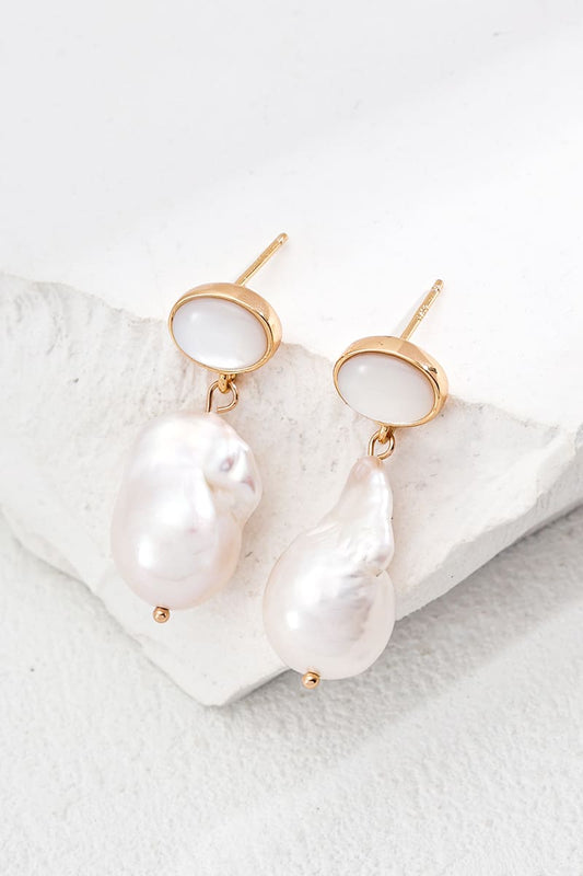 Natural-Pearl-Pendant-Luxury-Earrings