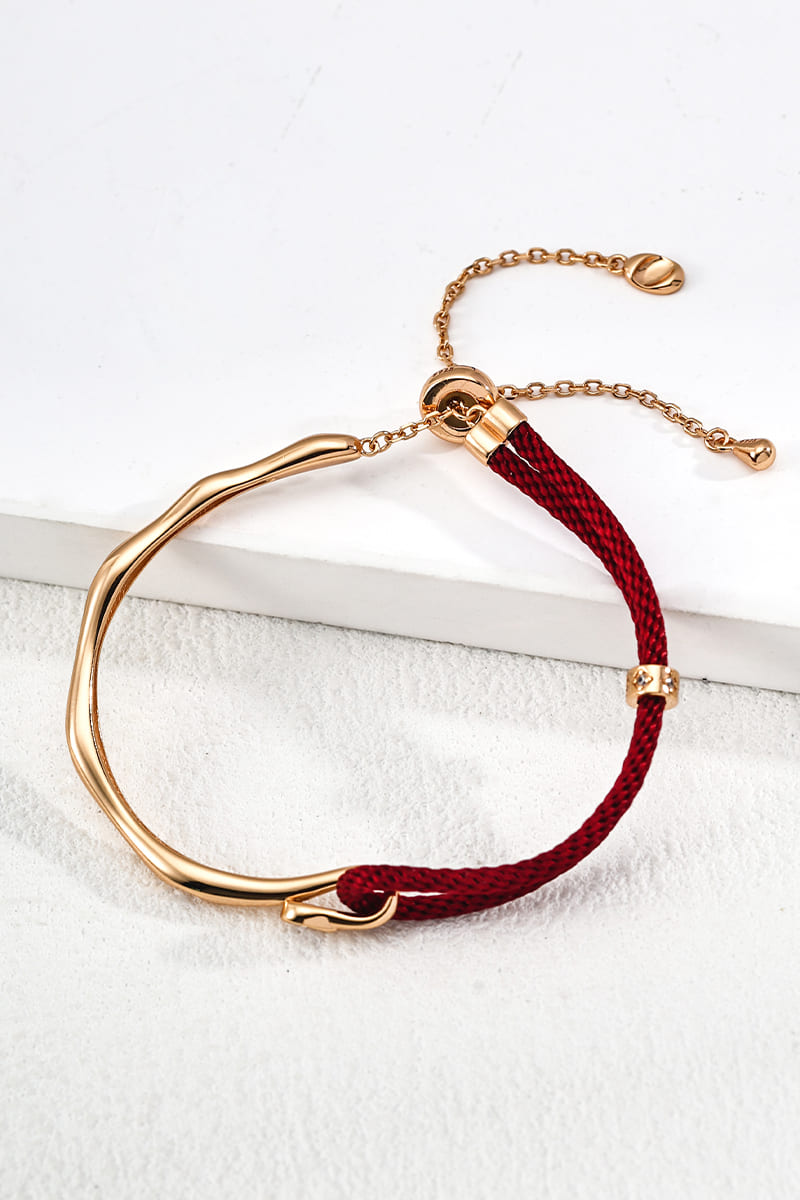 S925-Silver-Red-Cord-Zircon-Designer-Bracelet