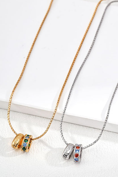 S925-Silver-Vintage-Double-Ring-Necklace
