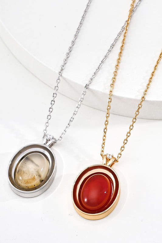 S925-Silver-Vintage-Zircon-Agate-Necklace