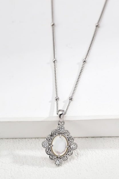 Silver-Necklace-Women-Silver