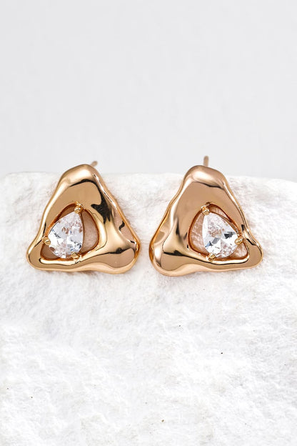 Silver-Stud-Earrings-Bright-Surface