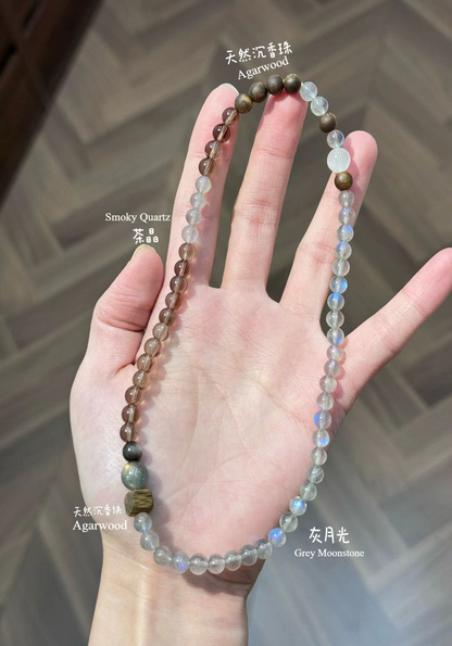 Sterling-Silver-Bead-Bracelet-Double-Circle