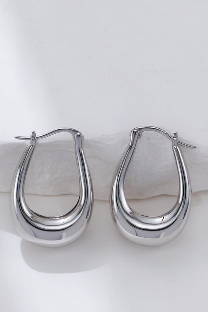 Teardrop-Earrings-Silver